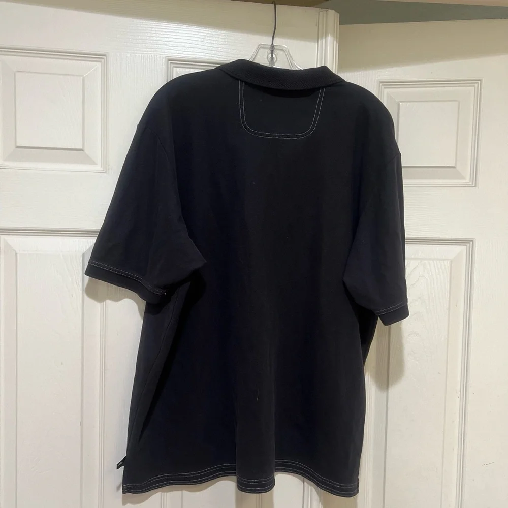 Tommy‎ Bahama Men’s Size XL black Supima Cotton Polo Golf Office Casual summer
